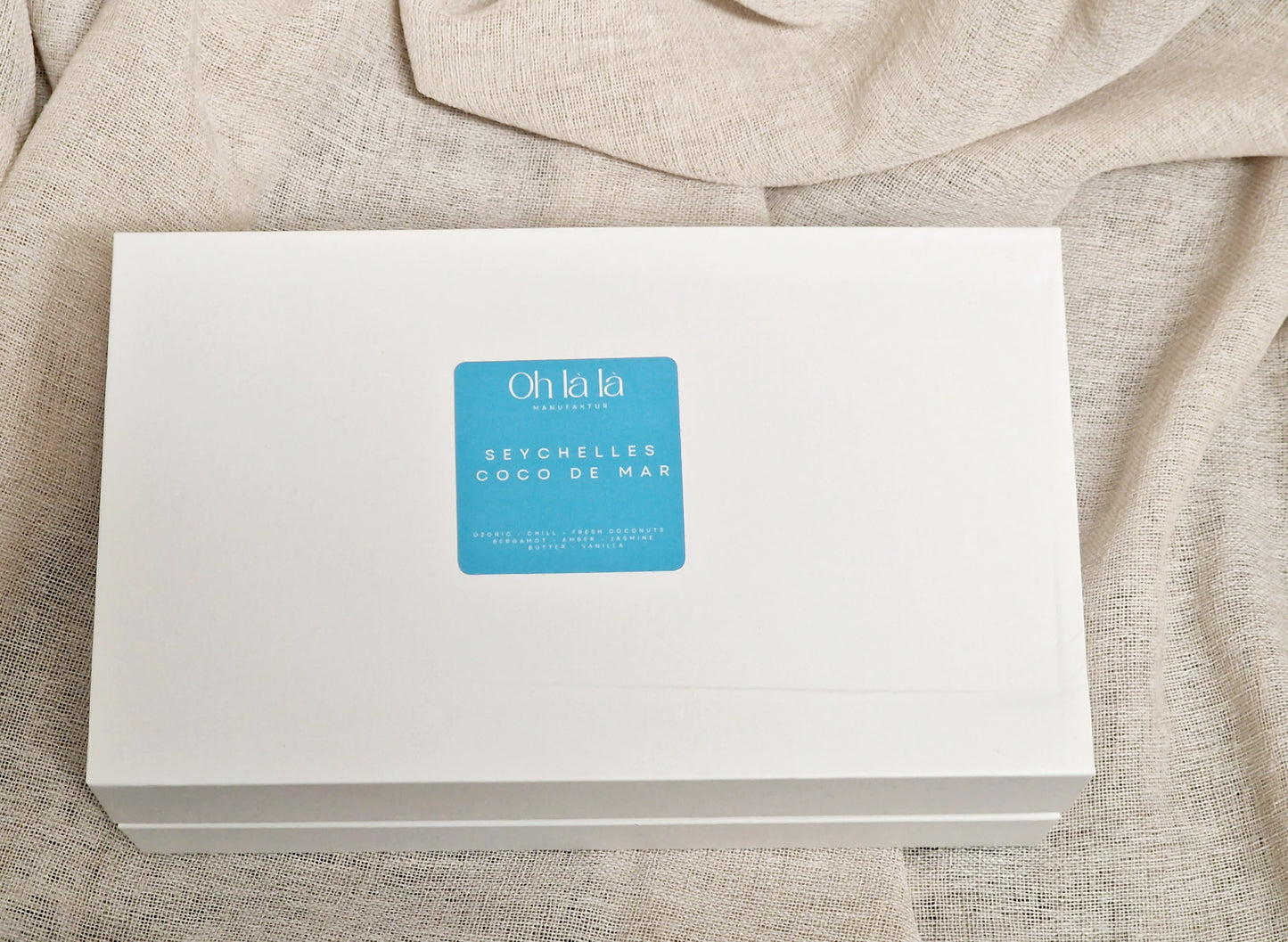 Set 3 Mini Sojakerze SEYCHELLES COCO DE MAR