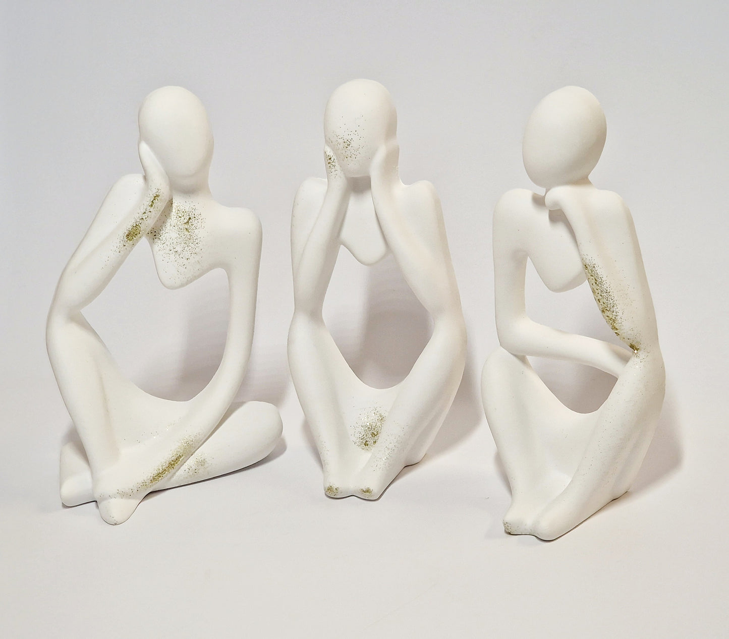 Gipsfiguren 3 Stück