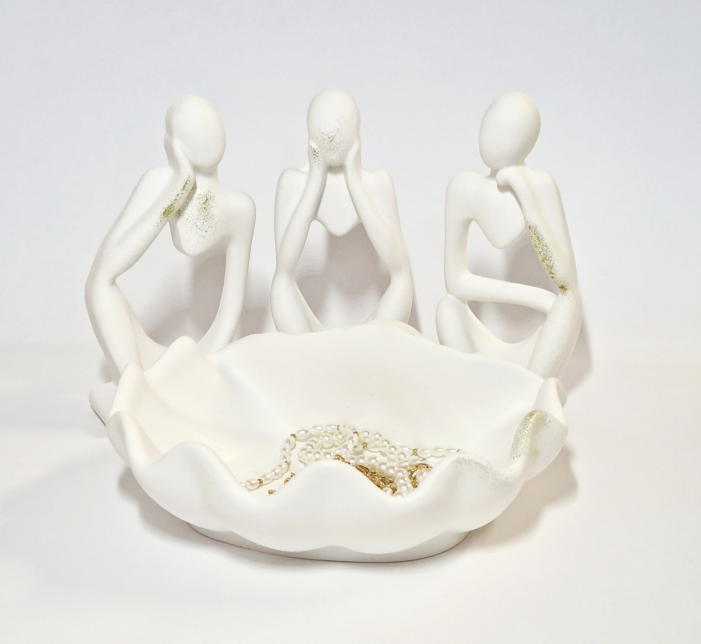 Gipsfiguren 3 Stück