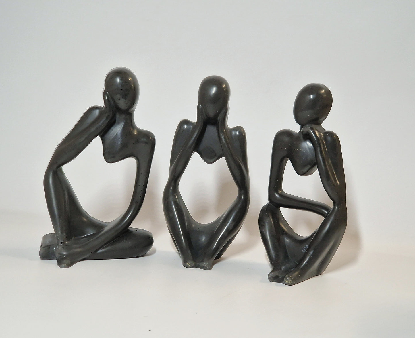 Gipsfiguren 3 Stück