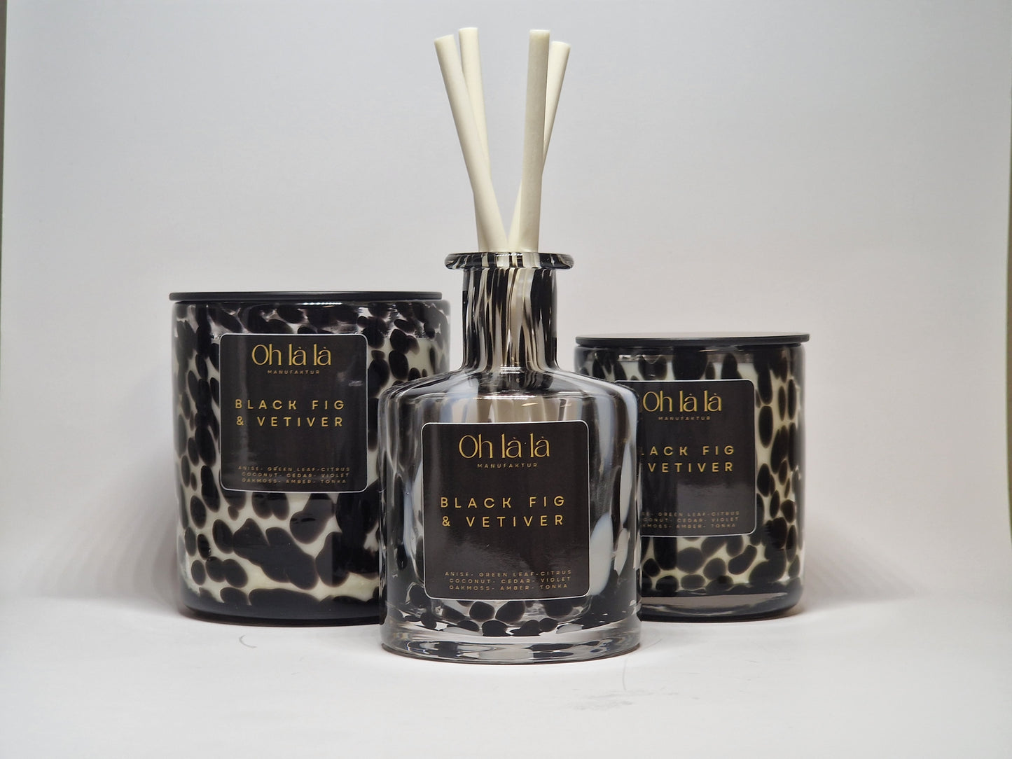 soy candle BLACK FIG &amp; VETIVER