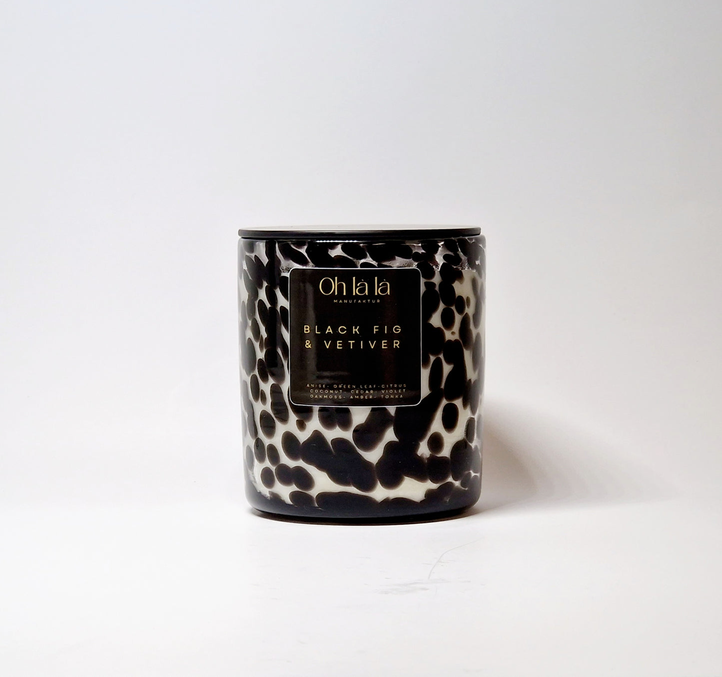 soy candle BLACK FIG &amp; VETIVER