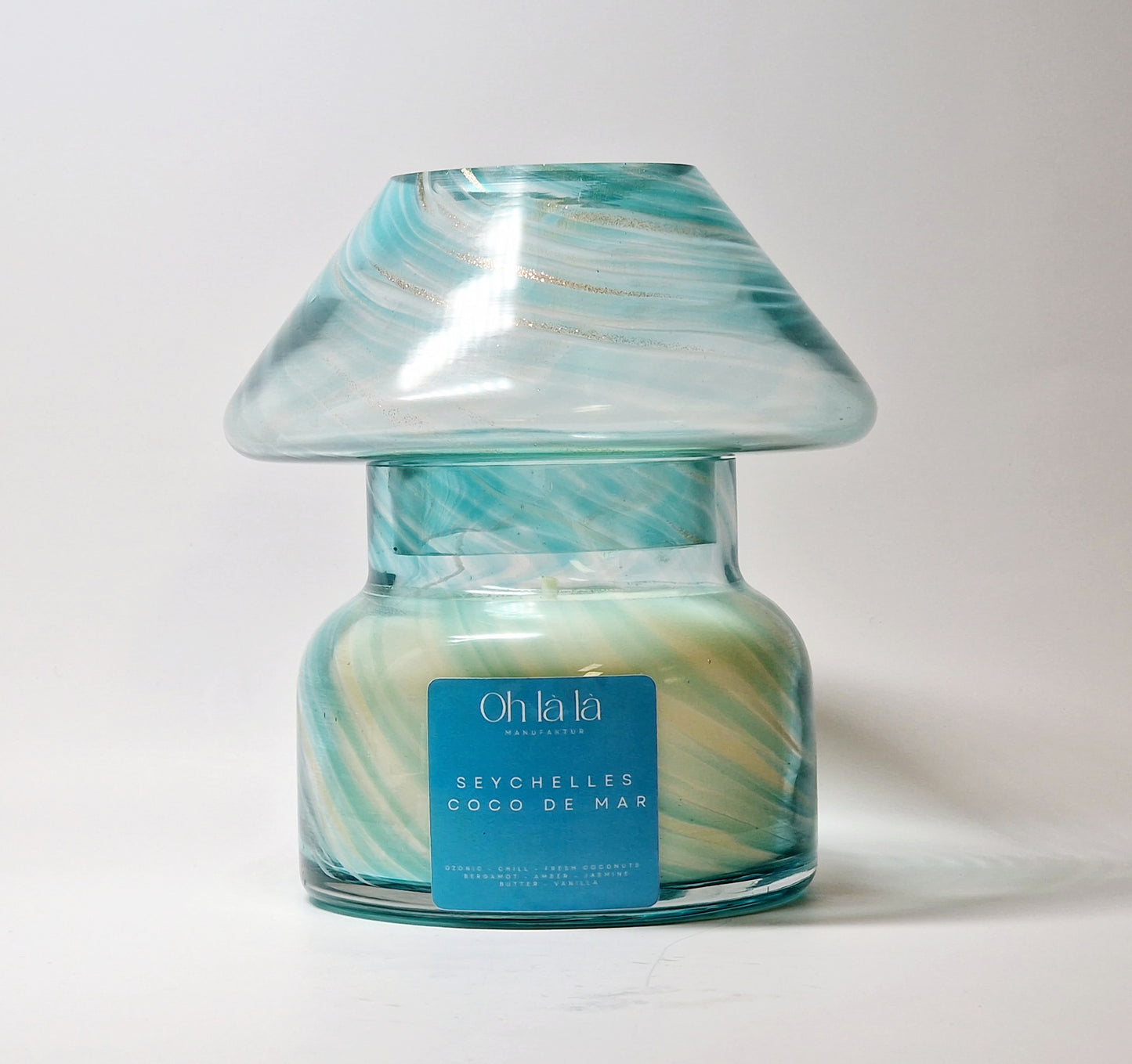 Soy candle - lamp SEYCHELLES COCO DE MAR