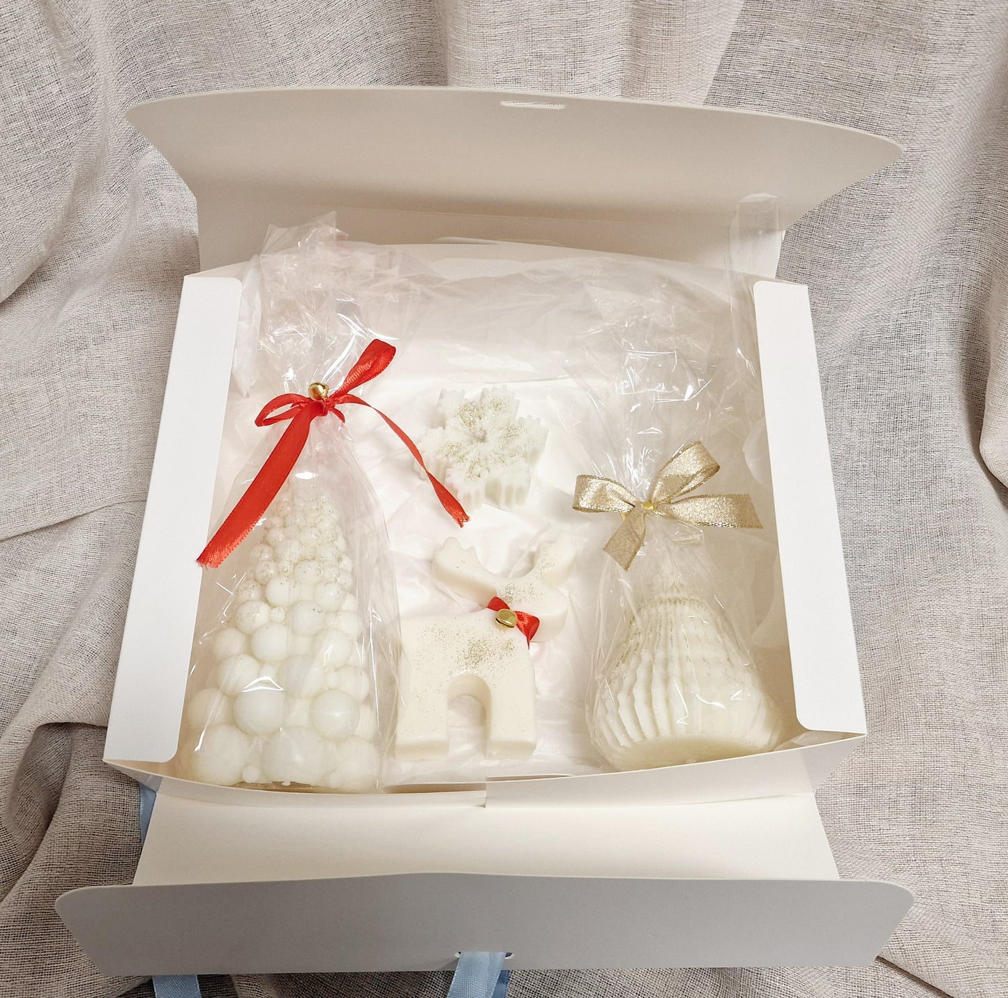 Stumpenkerzen Set mit geschenkbox