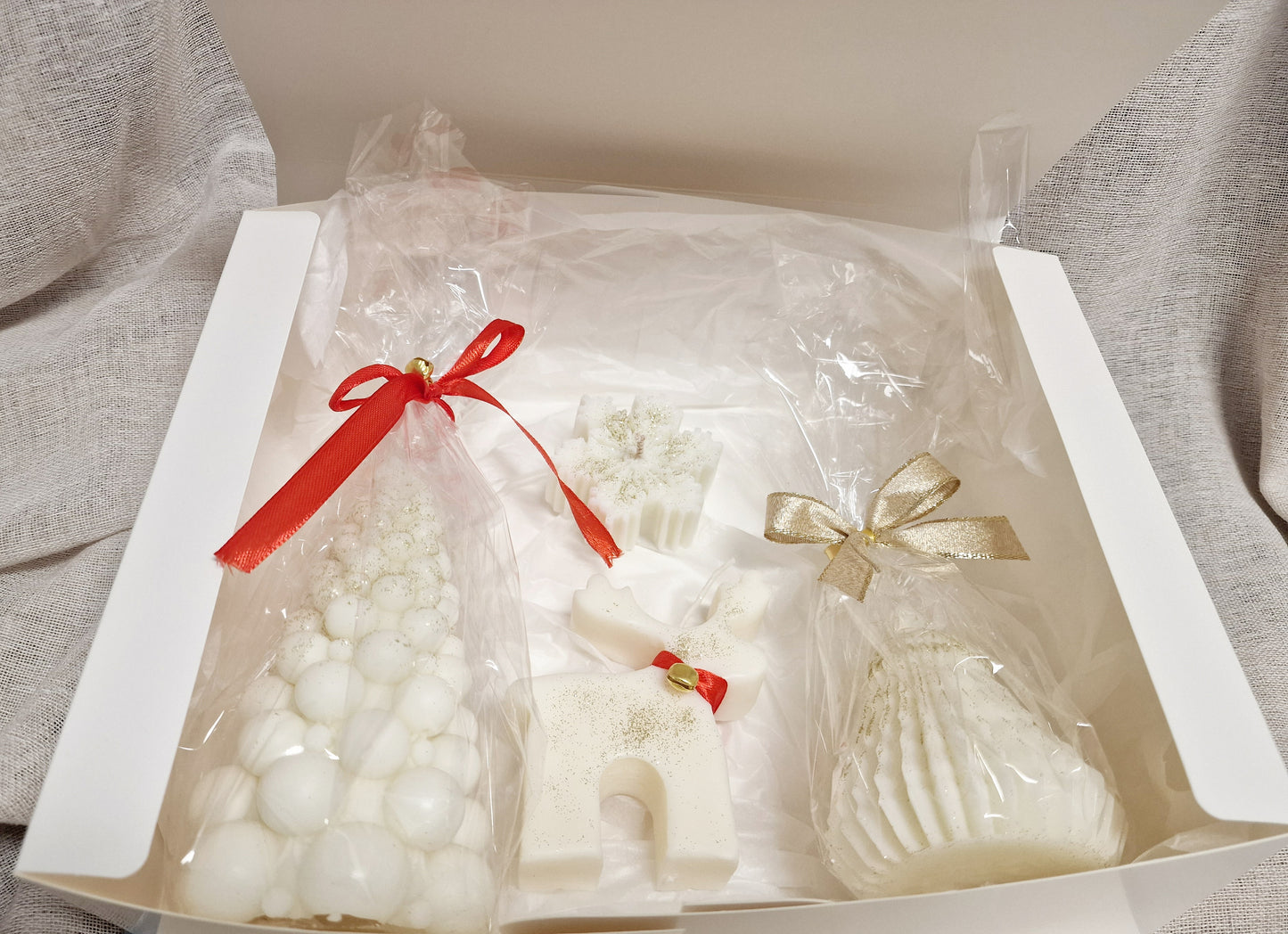 Stumpenkerzen Set mit geschenkbox